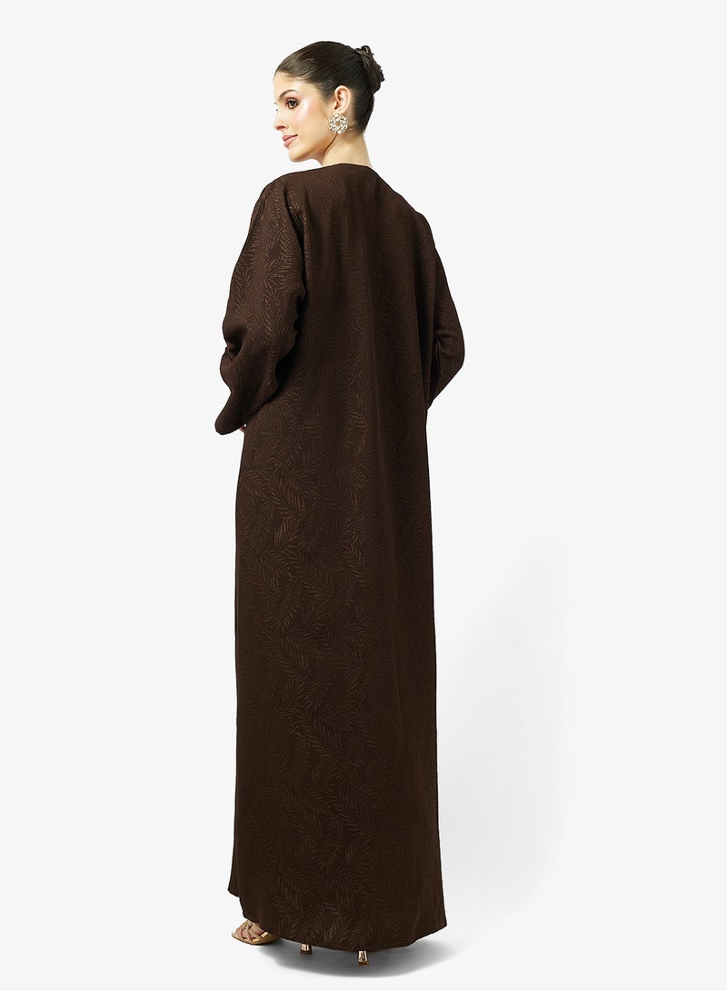 Khizana Printed Abaya & Sheila - Image 2